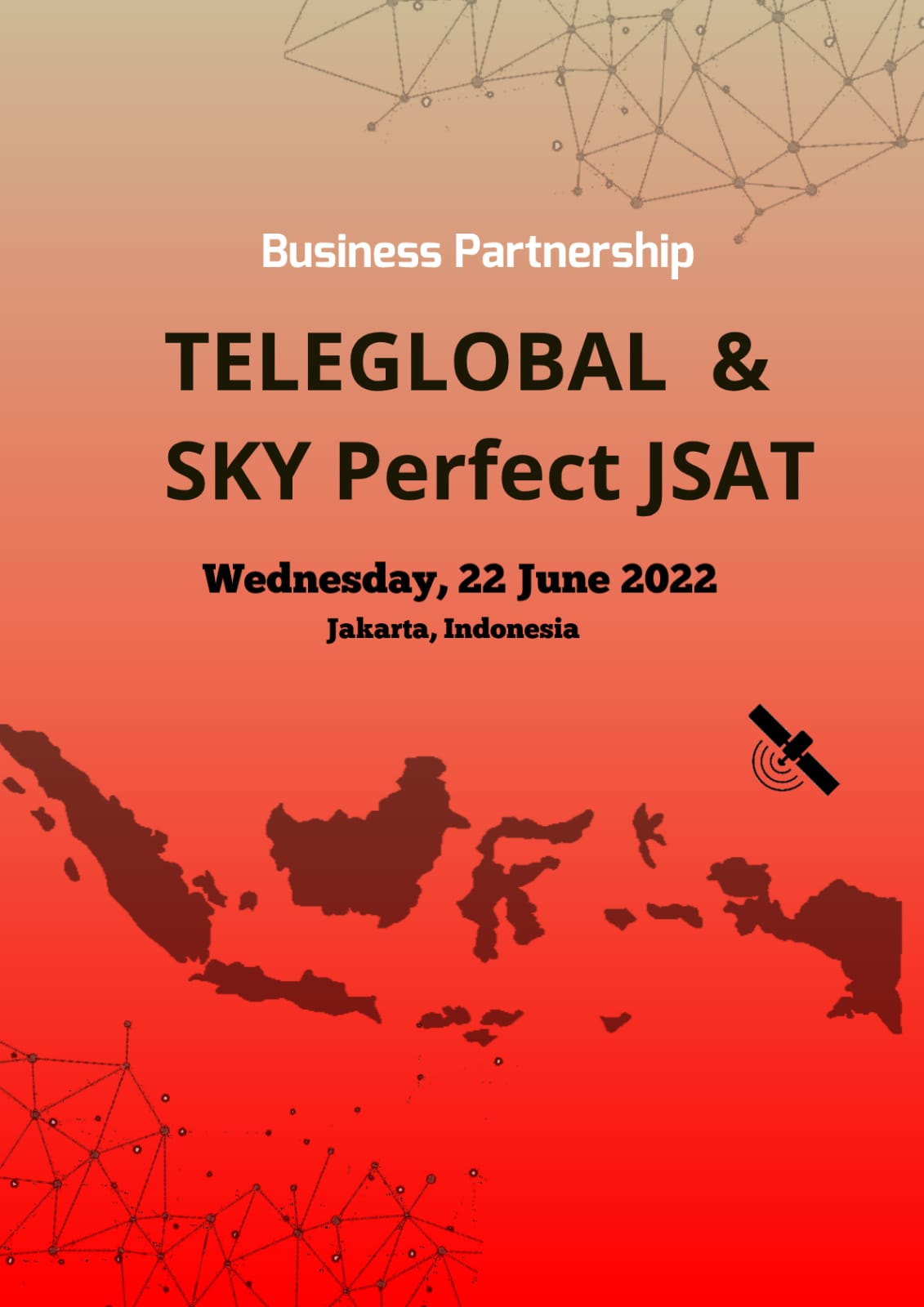 SKY Perfect JSAT partners with Teleglobal To Provide JCSAT-1C HTS services in Indonesia